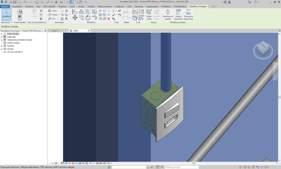 Posso Utilizar Minhas Famílias Do Revit No Pro Elétrica Multiplus 9470